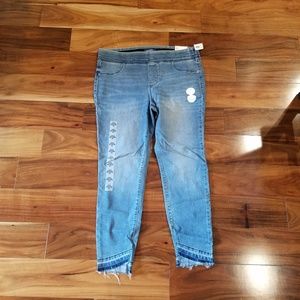 NWT Ankle Cutoff Jeggings